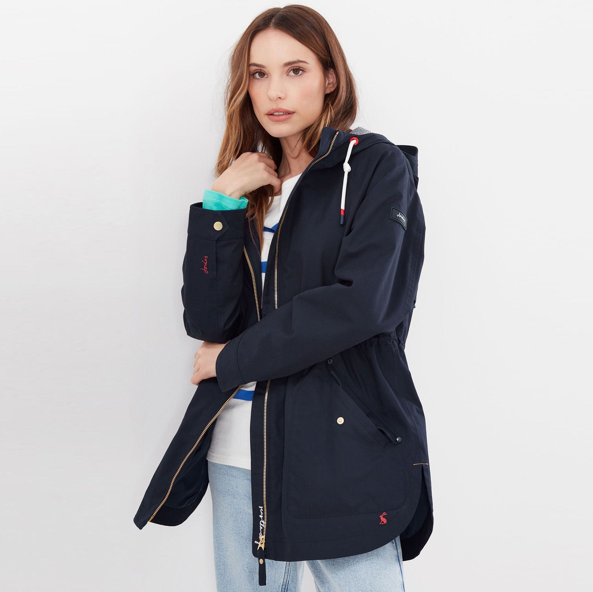 Joules Ladies Shoreside Coastal Waterproof Jacket