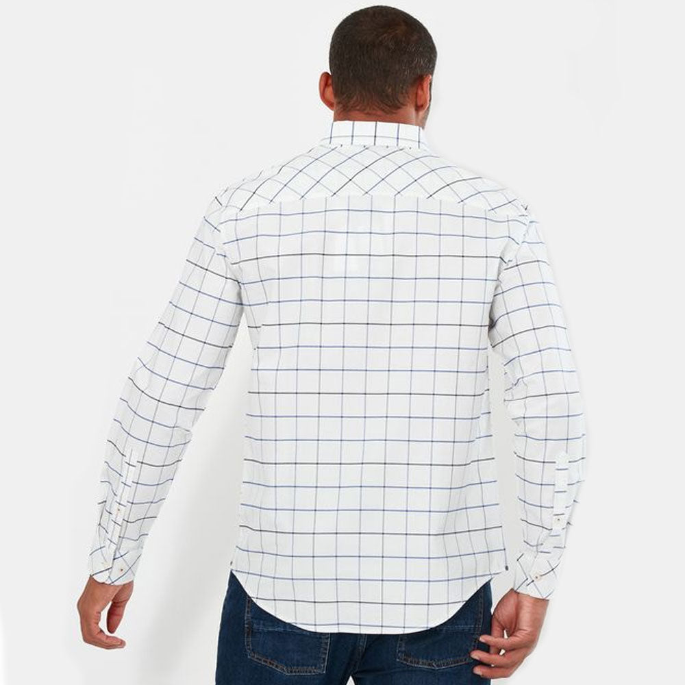 Joules Mens Welford Classic Long Sleeve Classic Fit Check Shirt