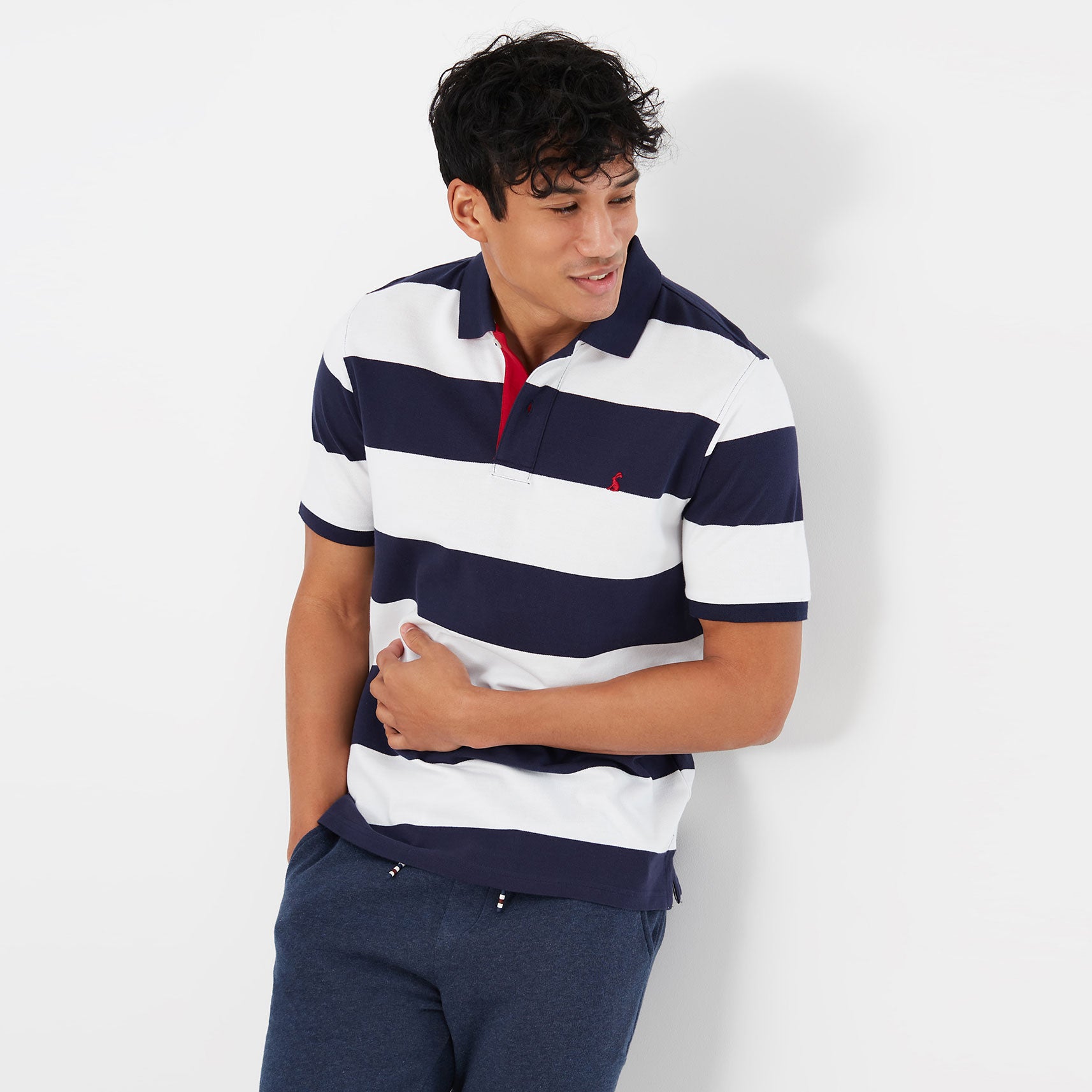 Joules Mens Filbert Striped Polo