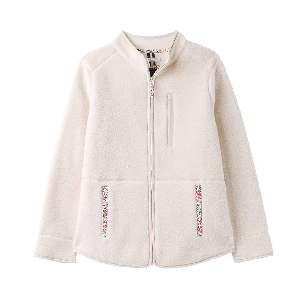 Joules Ladies Hadleigh Funnel Neck Full Zip Fleece