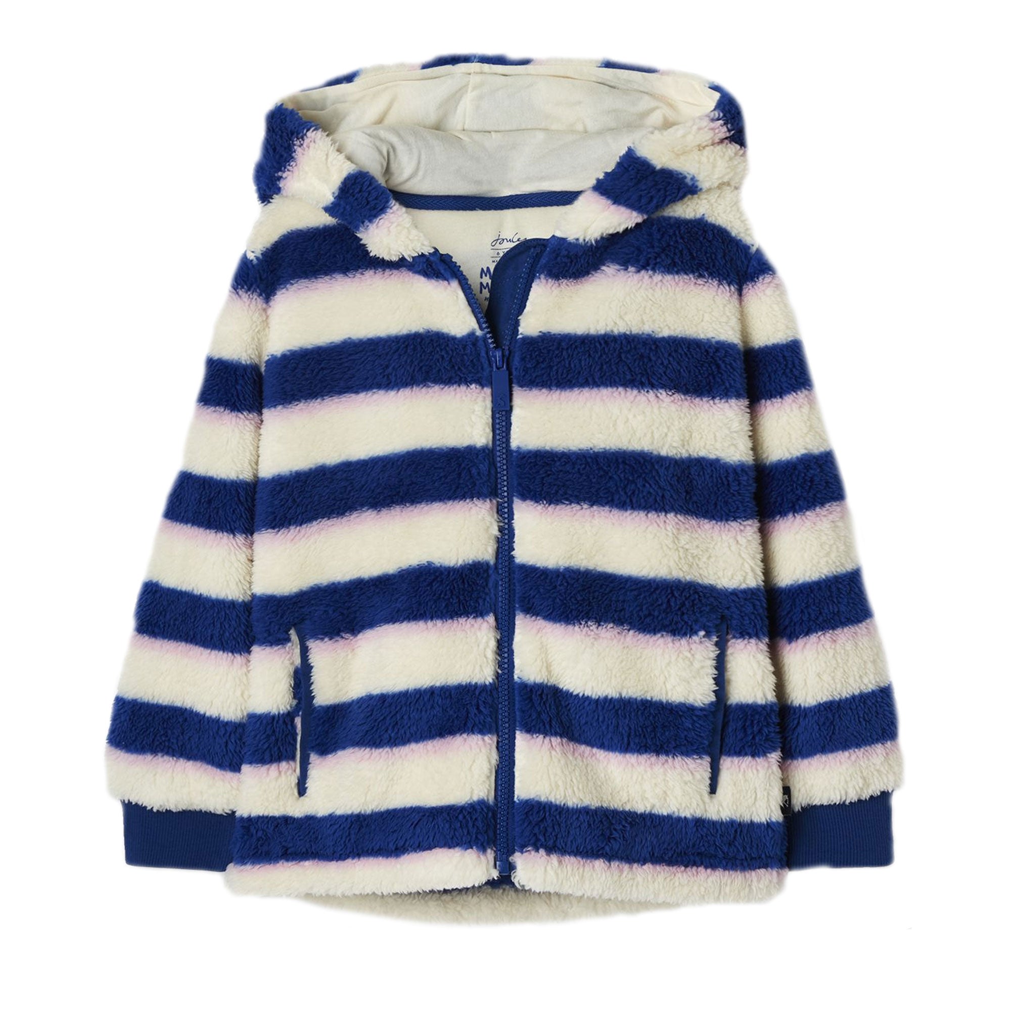 Joules Girls Lanie Zip Through Fleece