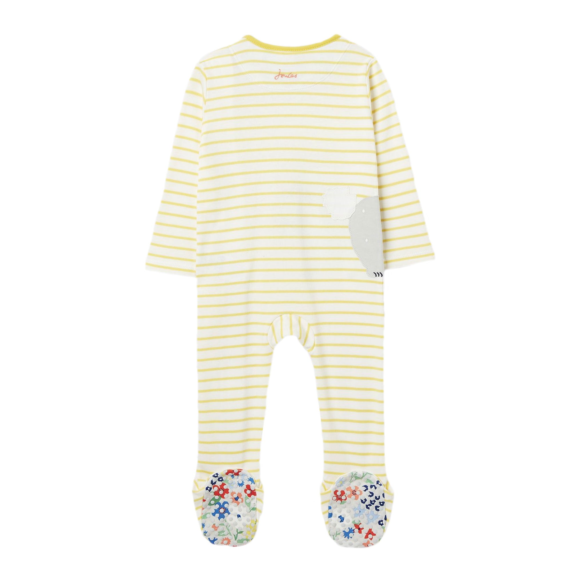 Joules Baby Zippy Artwork Cotton Babygrow