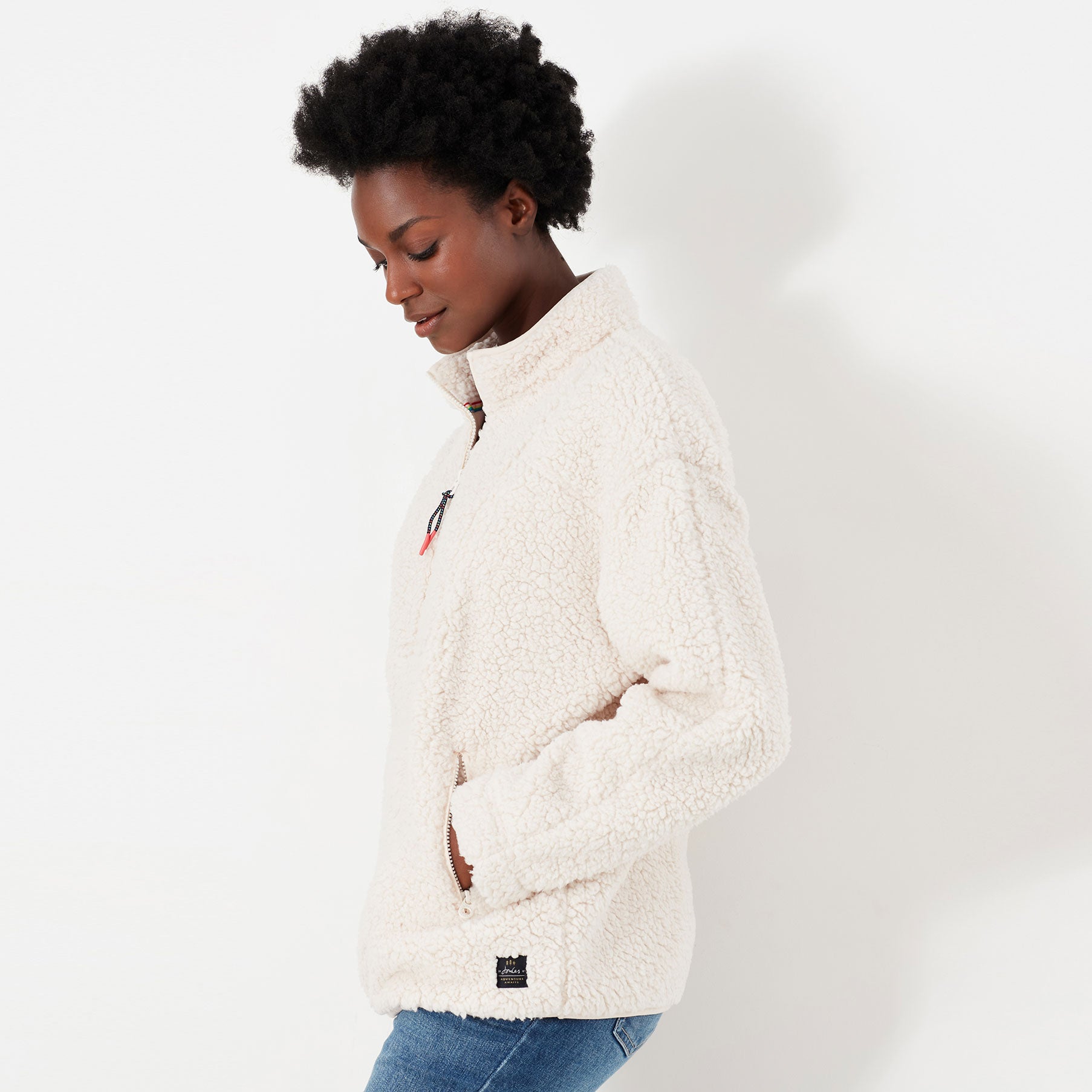 Joules Ladies Delaney Quarter Zip Fleece