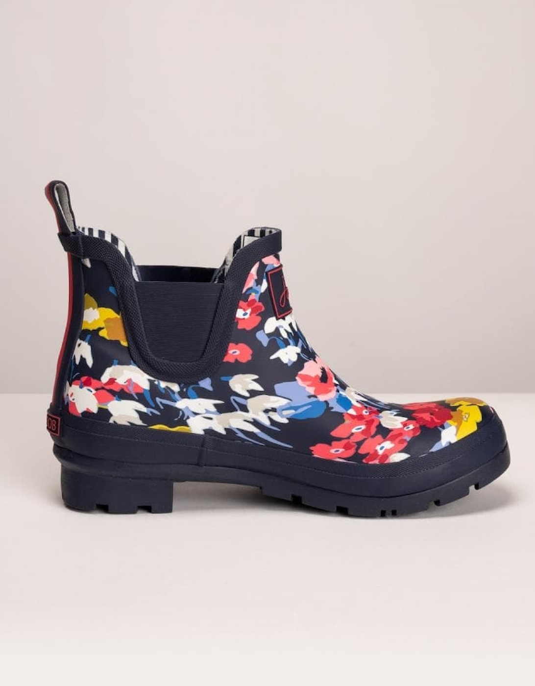 Joules Short Height Printed Welly Wellibob