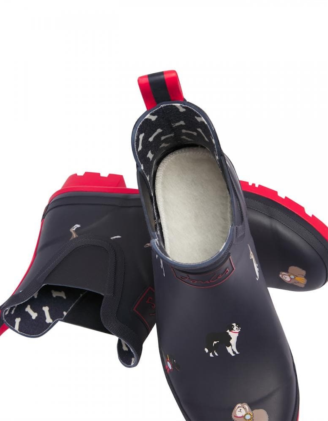 Joules Short Height Printed Welly Wellibob