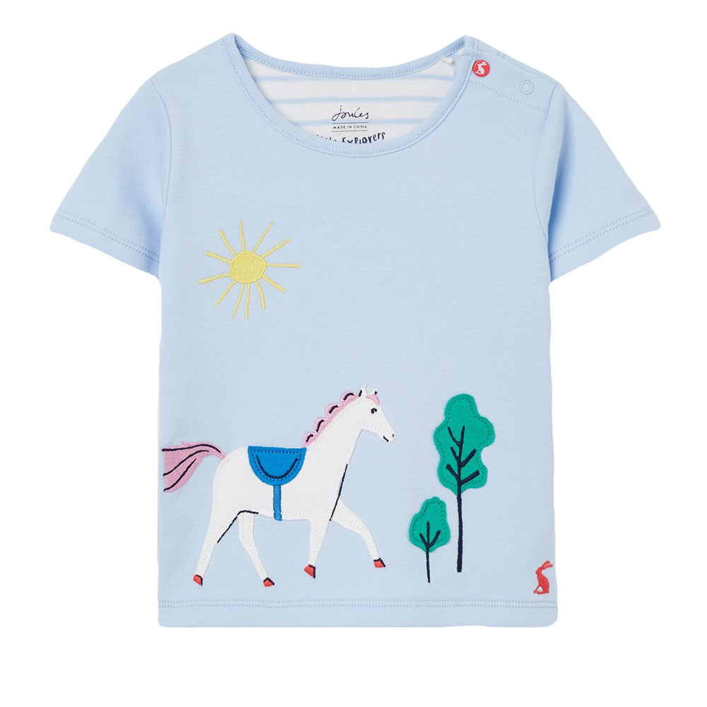 Joules Baby Tate Short Sleeve Artwork Tee