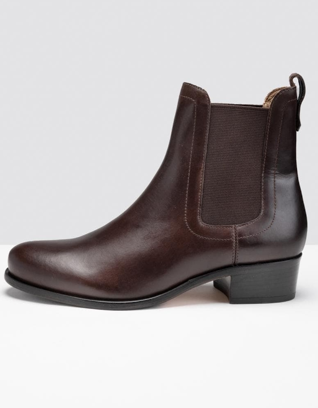 Joules Stamford Heeled Leather Chelsea Boot