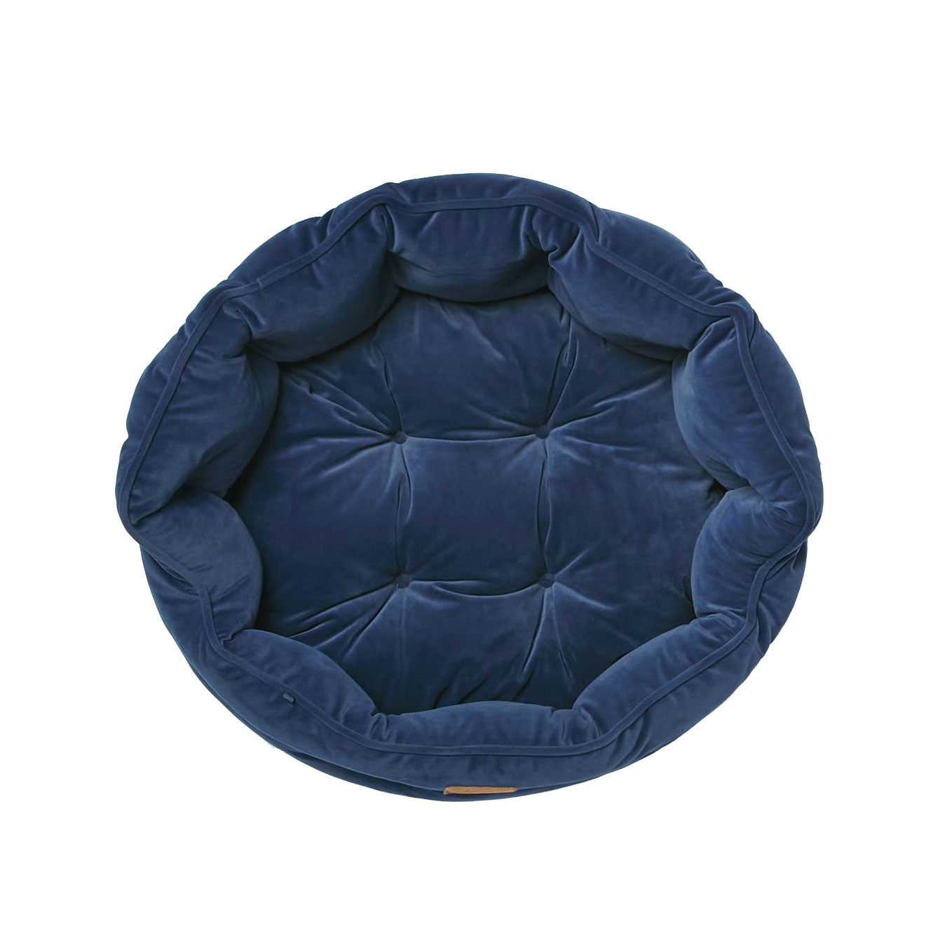 Joules Velvet Chesterfield Dog Bed