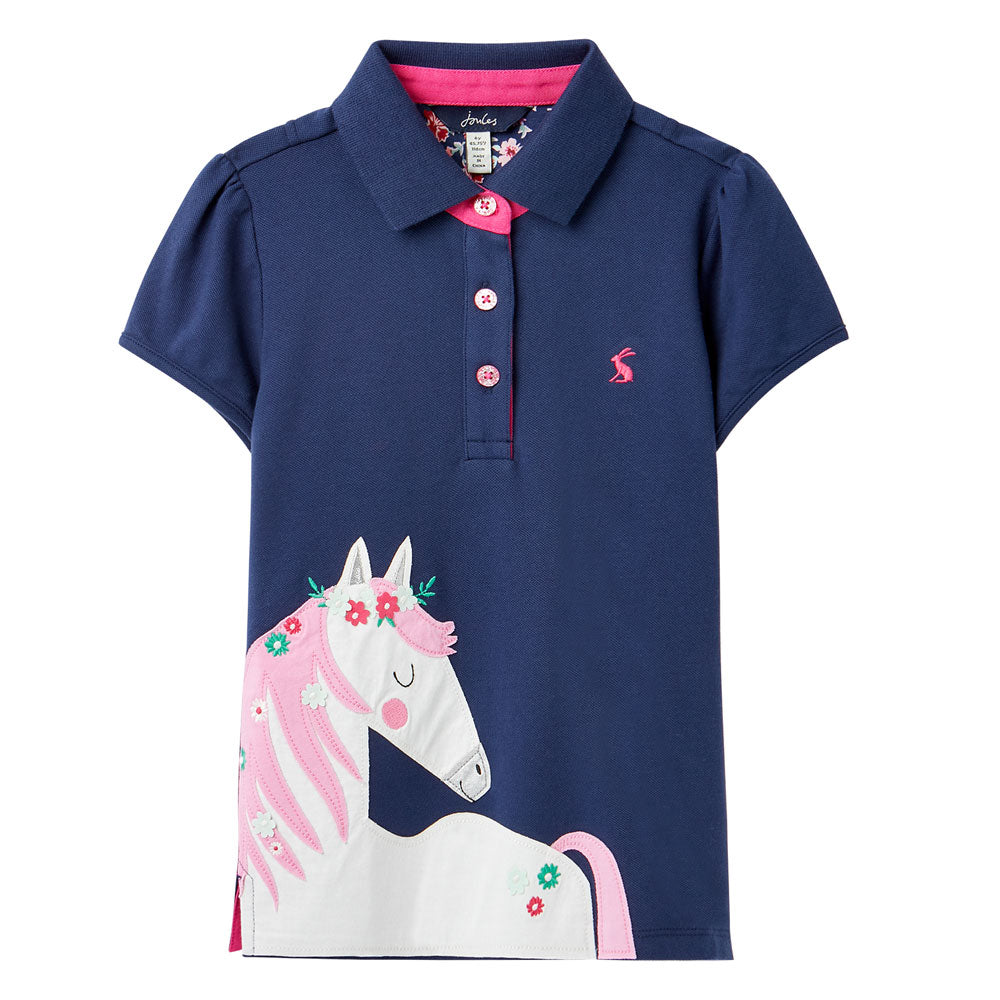 Joules Girls Moxie Polo Shirt