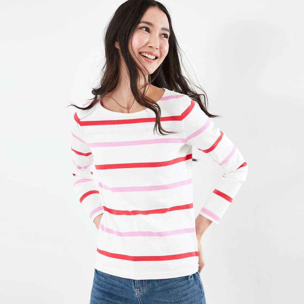 Joules Ladies Harbour Long Sleeve Jersey Top
