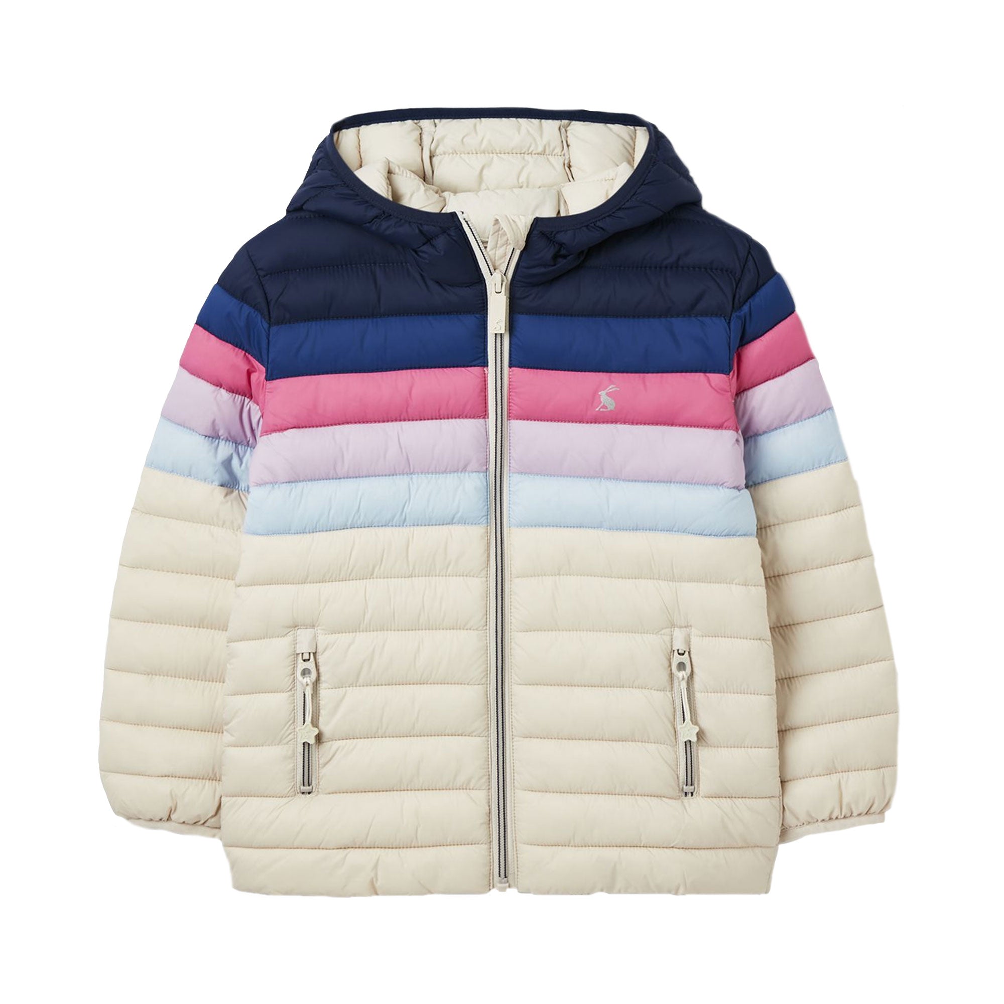 Joules Girls Kinnaird Colourblock Padded Jacket