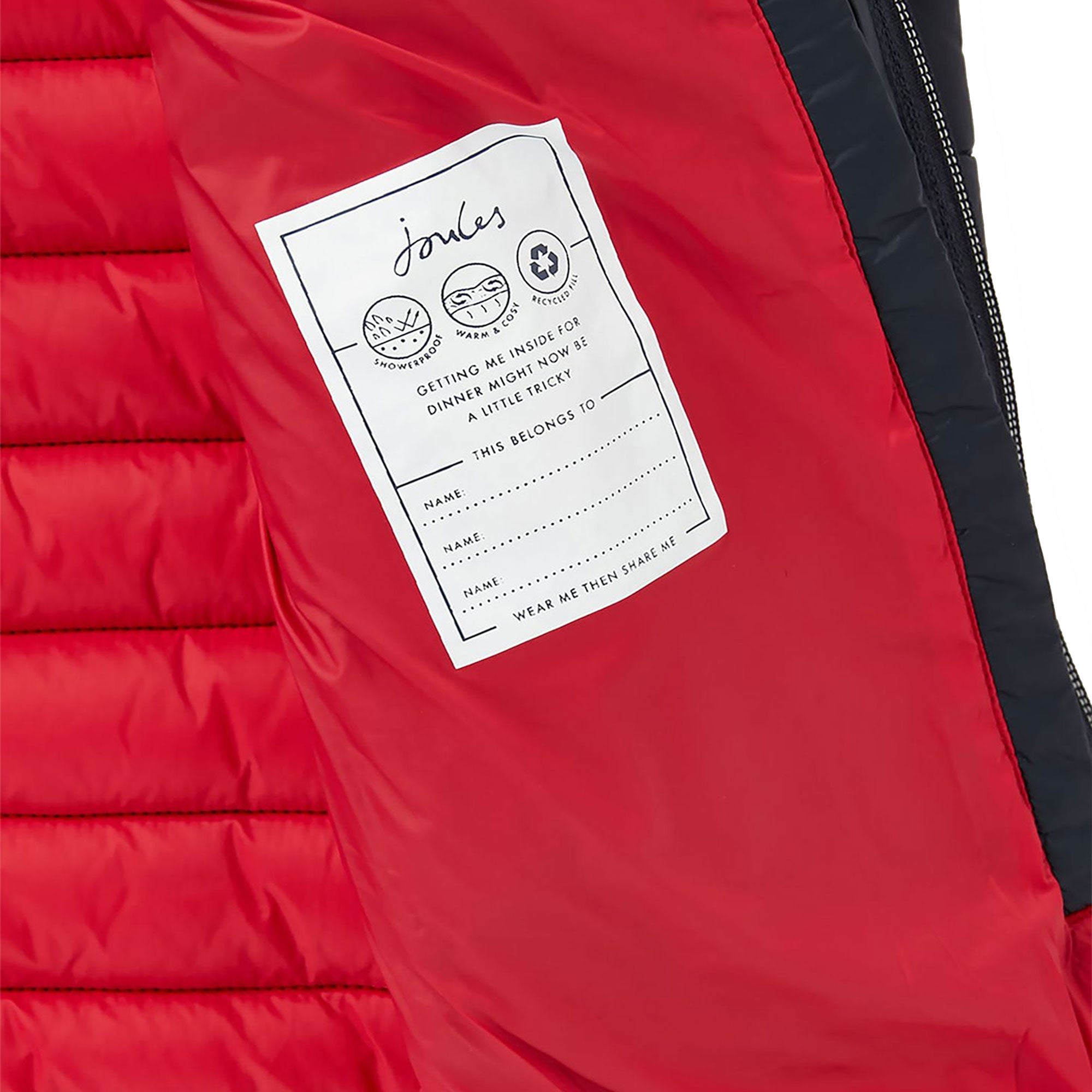 Joules Boys Cairn Packable Padded Jacket