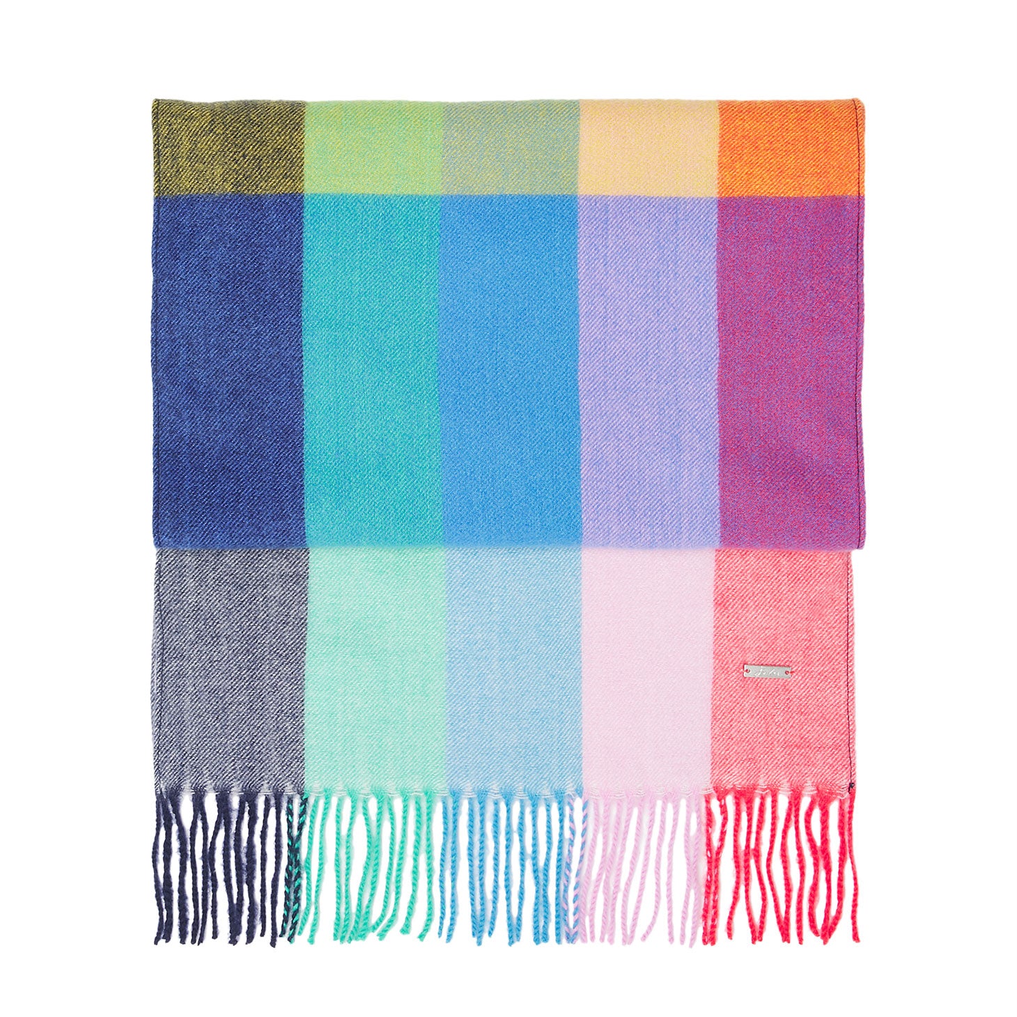 Joules Ladies Bracken Check Warm Handle Scarf