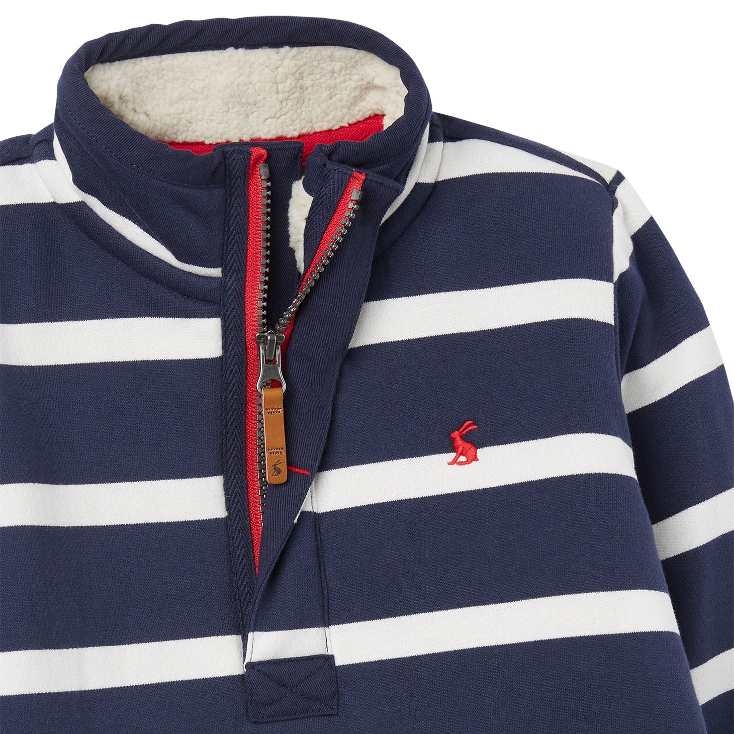 Joules Boys Winter Dale Fleece Lined Sweatshirt