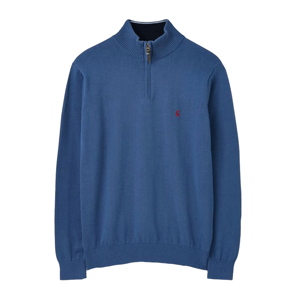 Joules Mens Hillside 1/4 Zip Funnel Neck Jumper