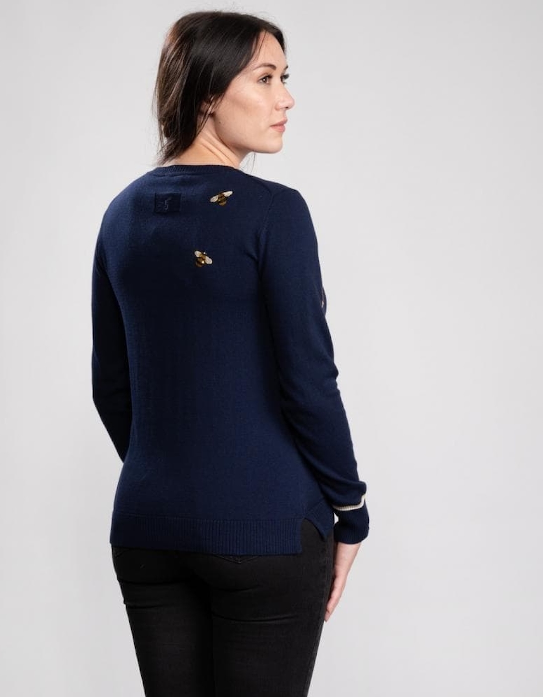 Joules Intarsia Crew Neck Jumper Miranda