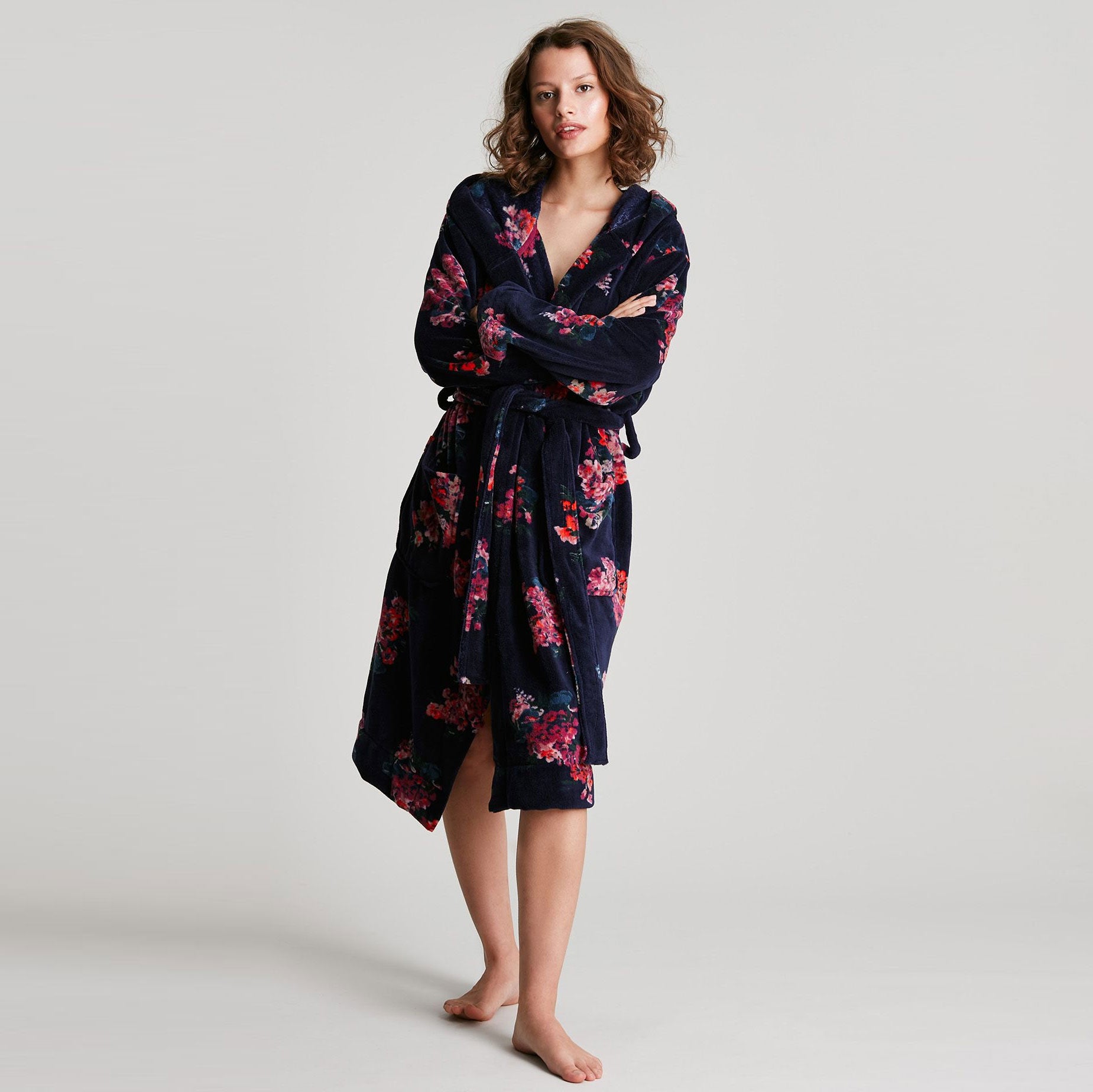 Joules Ladies Rita Dressing Gown