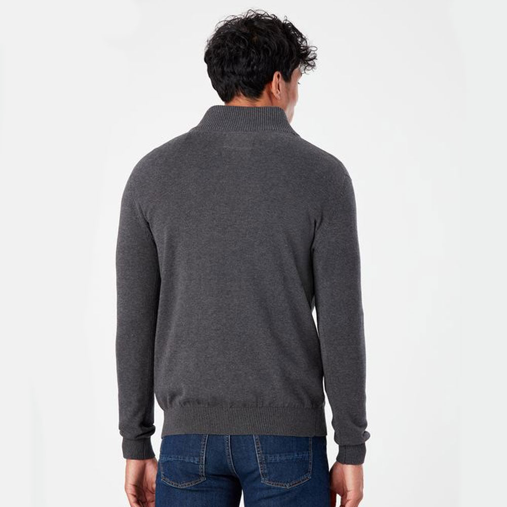 Joules Mens Hillside 1/4 Zip Funnel Neck Jumper