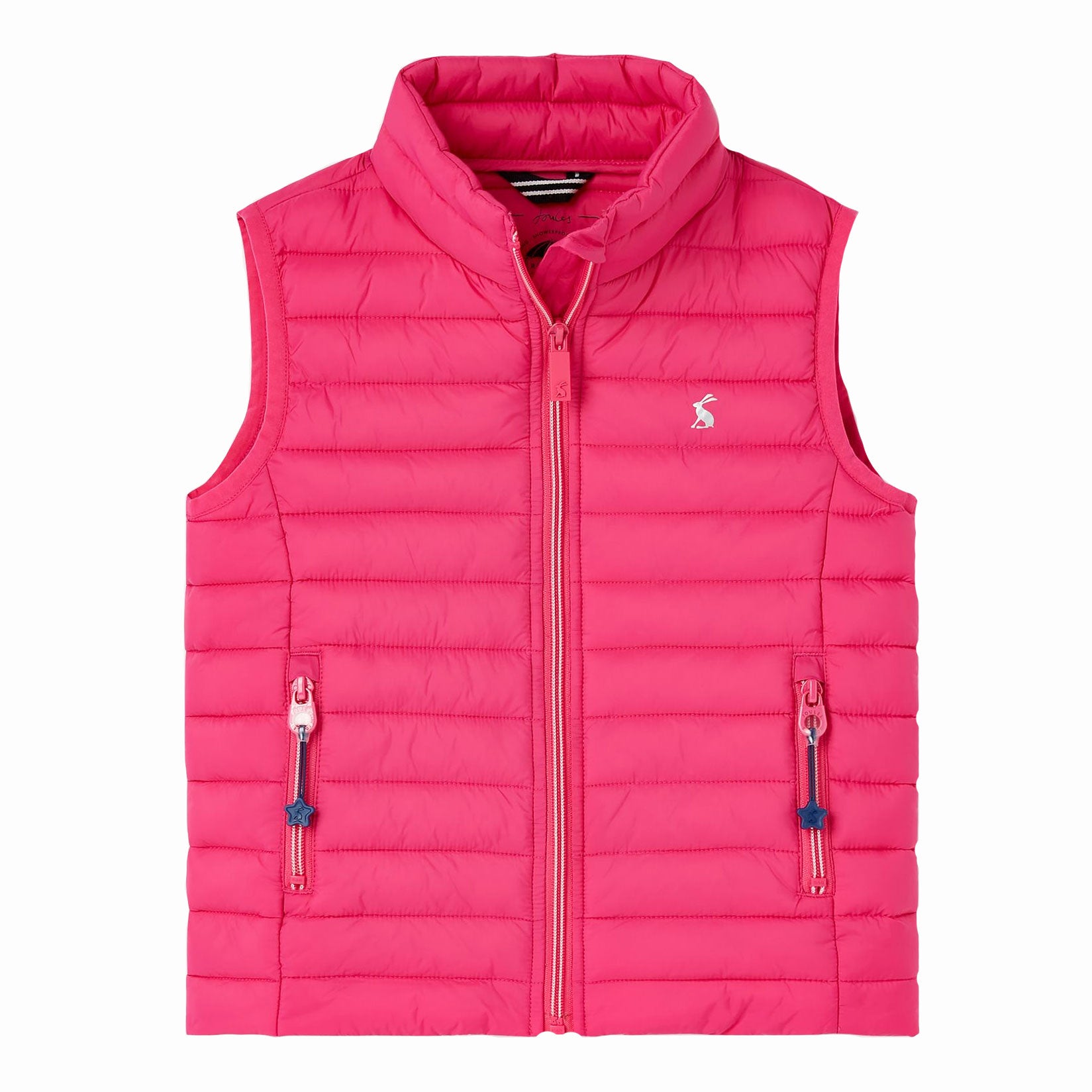 Joules Girls Croft Packable Showerproof Padded Gilet