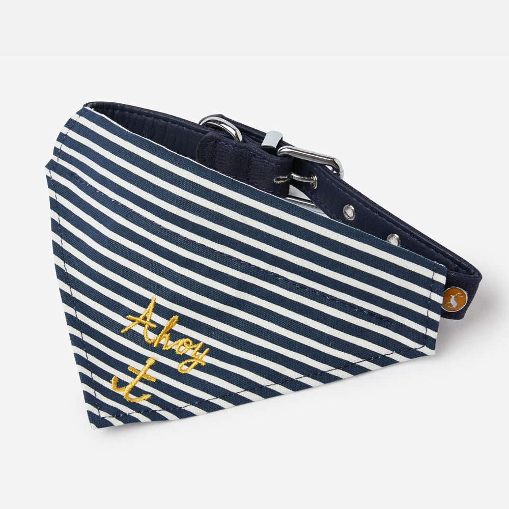 Joules Nautical Collar & Neckerchief for Dogs