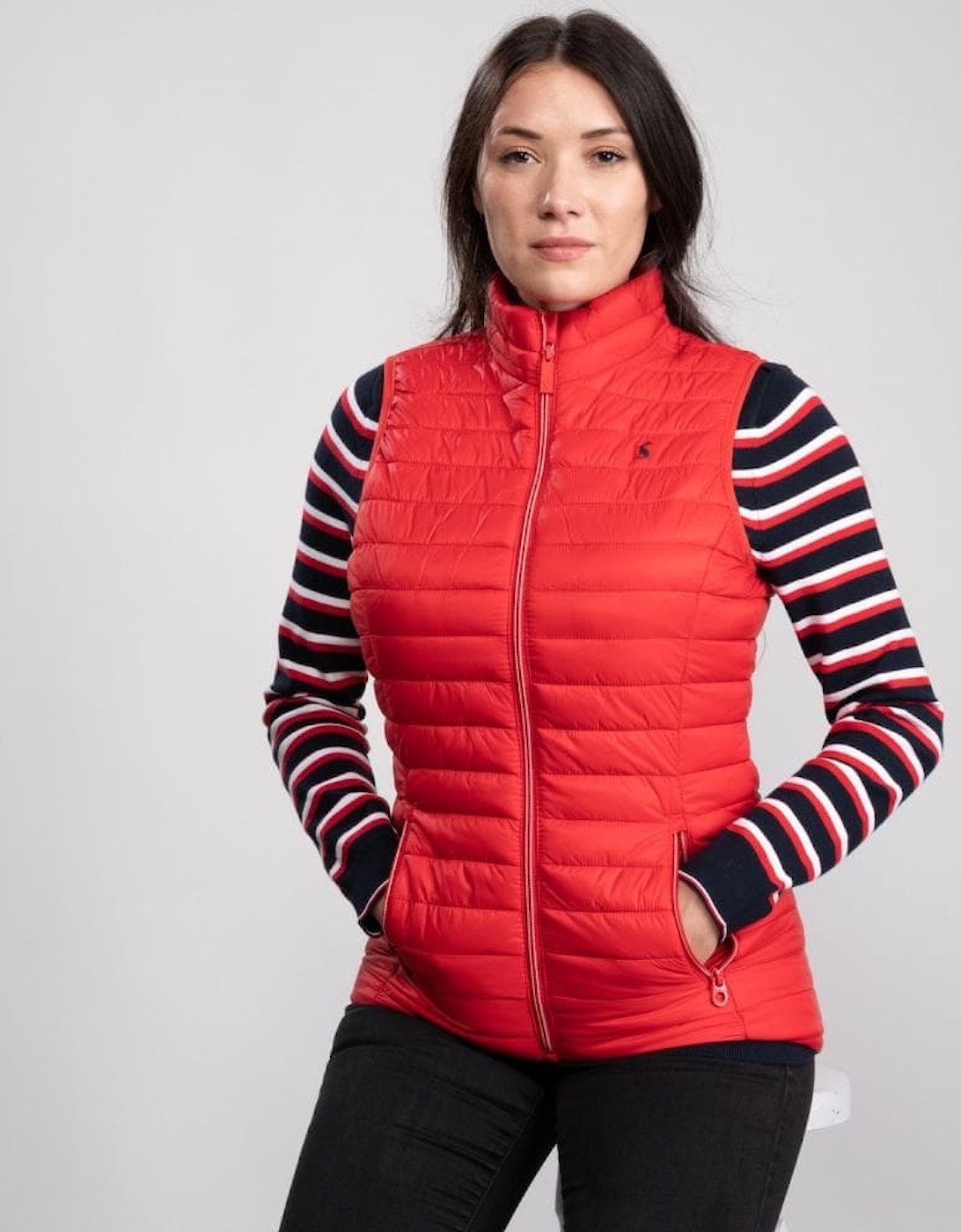 Joules Water Resistant Family Packable Gilet Snug Gilet