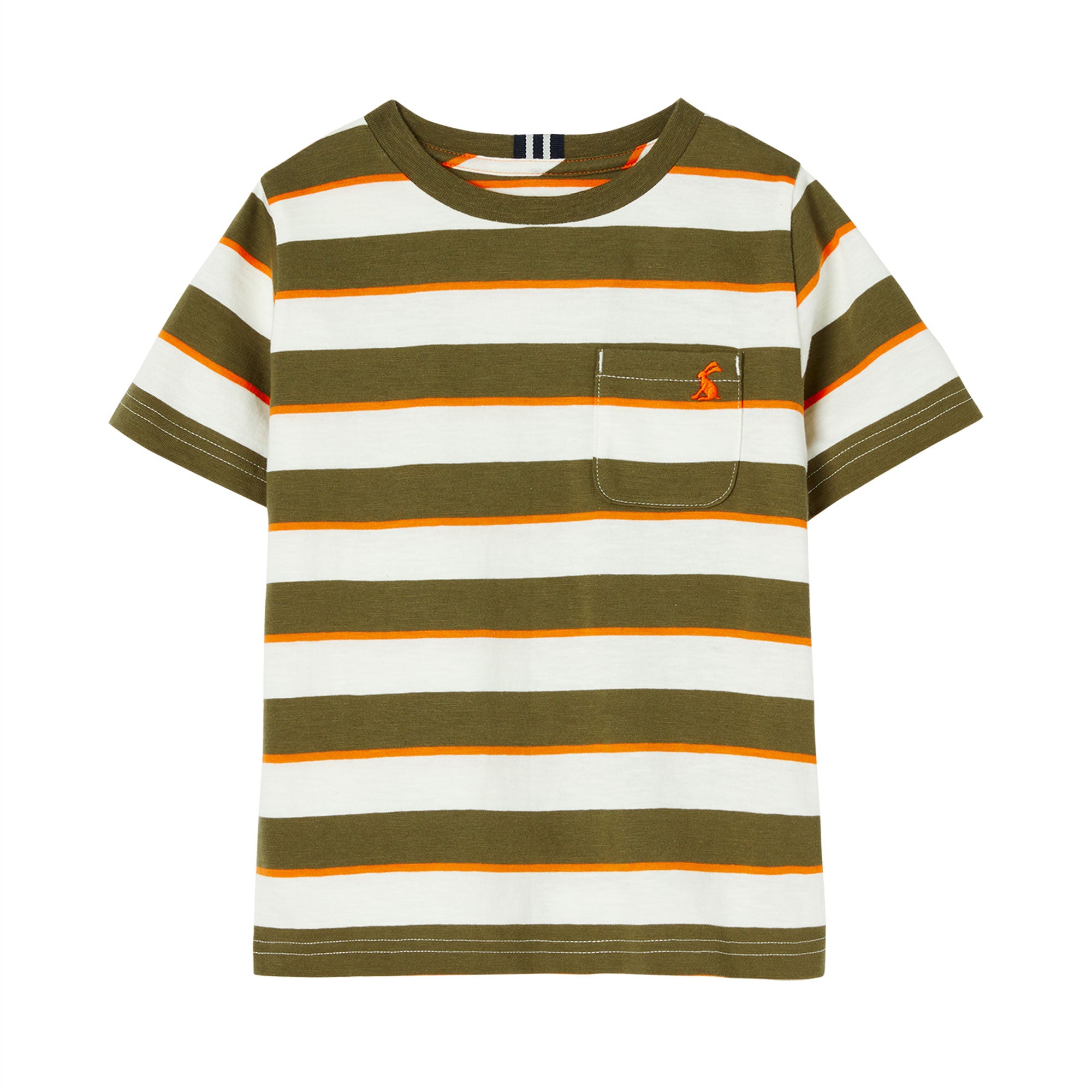 Joules Boys Laundered Stripe Short Sleeve T-Shirt