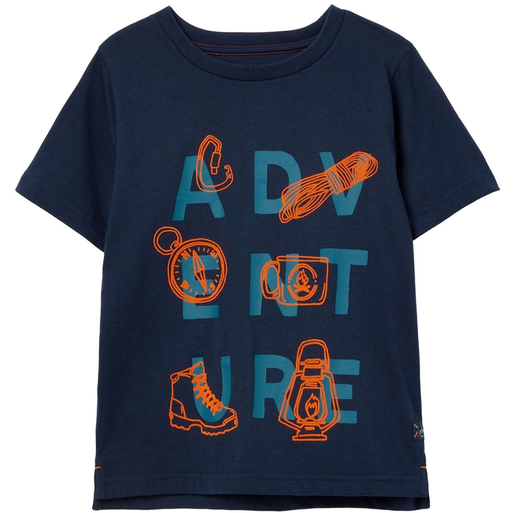 Joules Boys Ben Short Sleeve Artwork T-Shirt