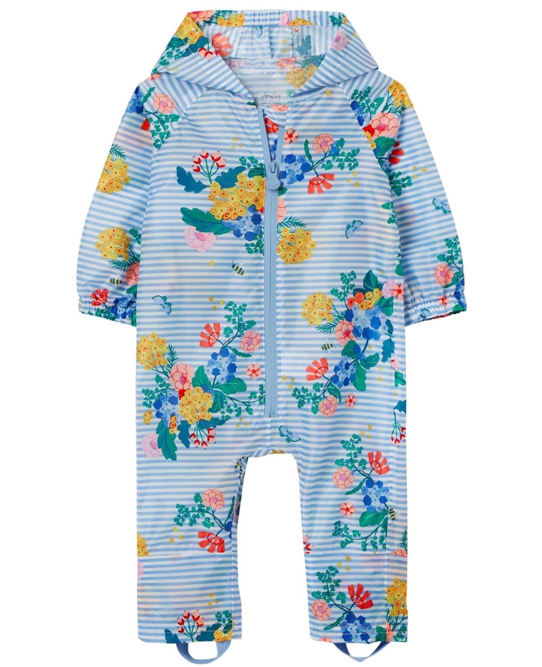 Joules Baby Girls Puddle Waterproof Recycled Suit