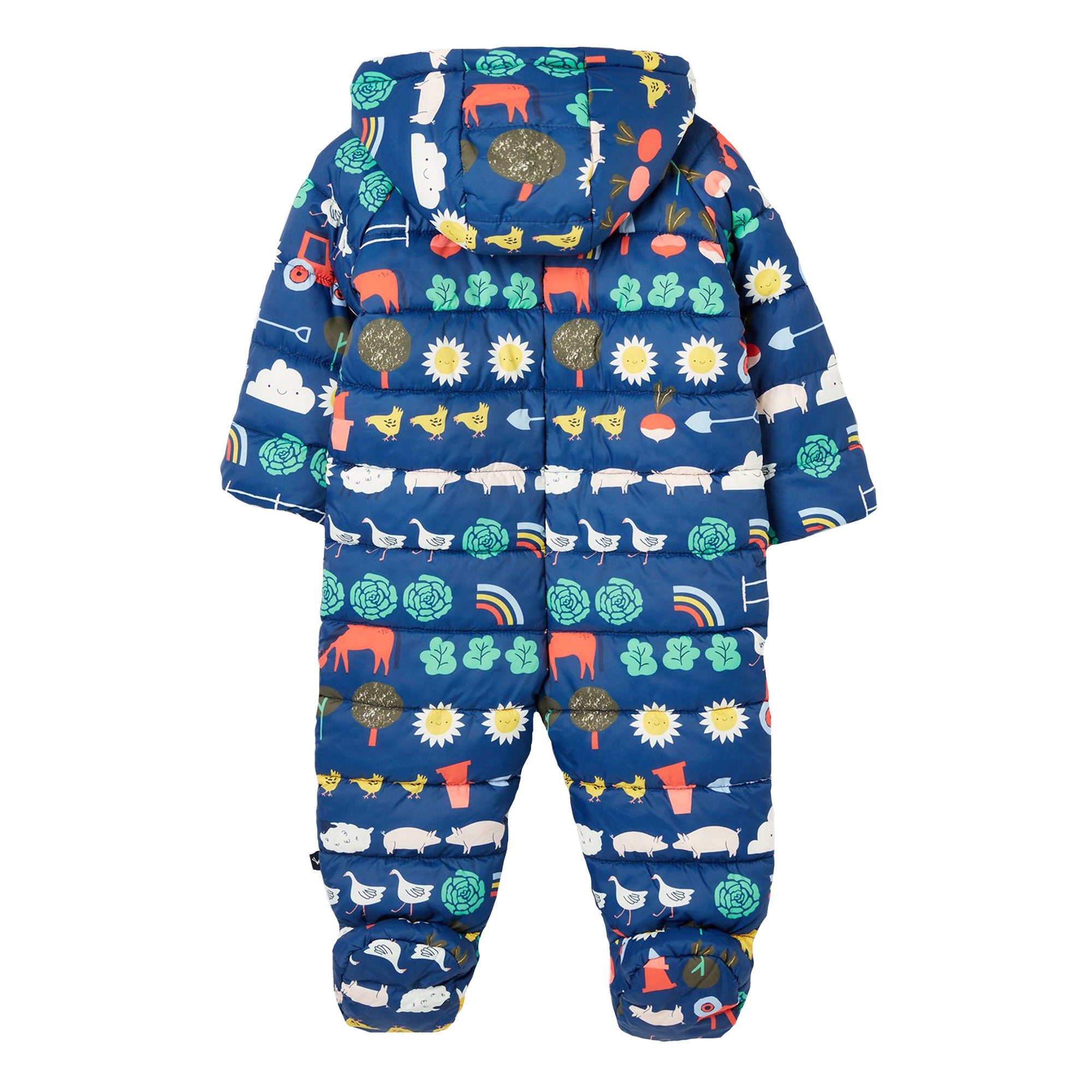 Joules Baby Printed Snuggle Pramsuit