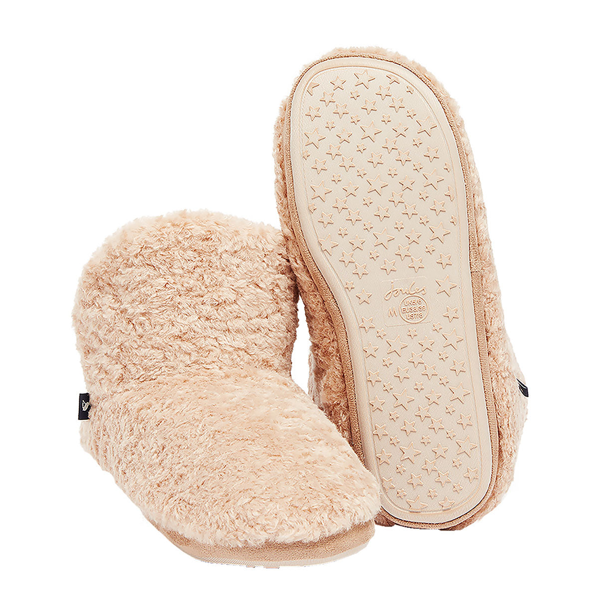 Joules Ladies Cabin Luxe Faux Fur Lined Slipper