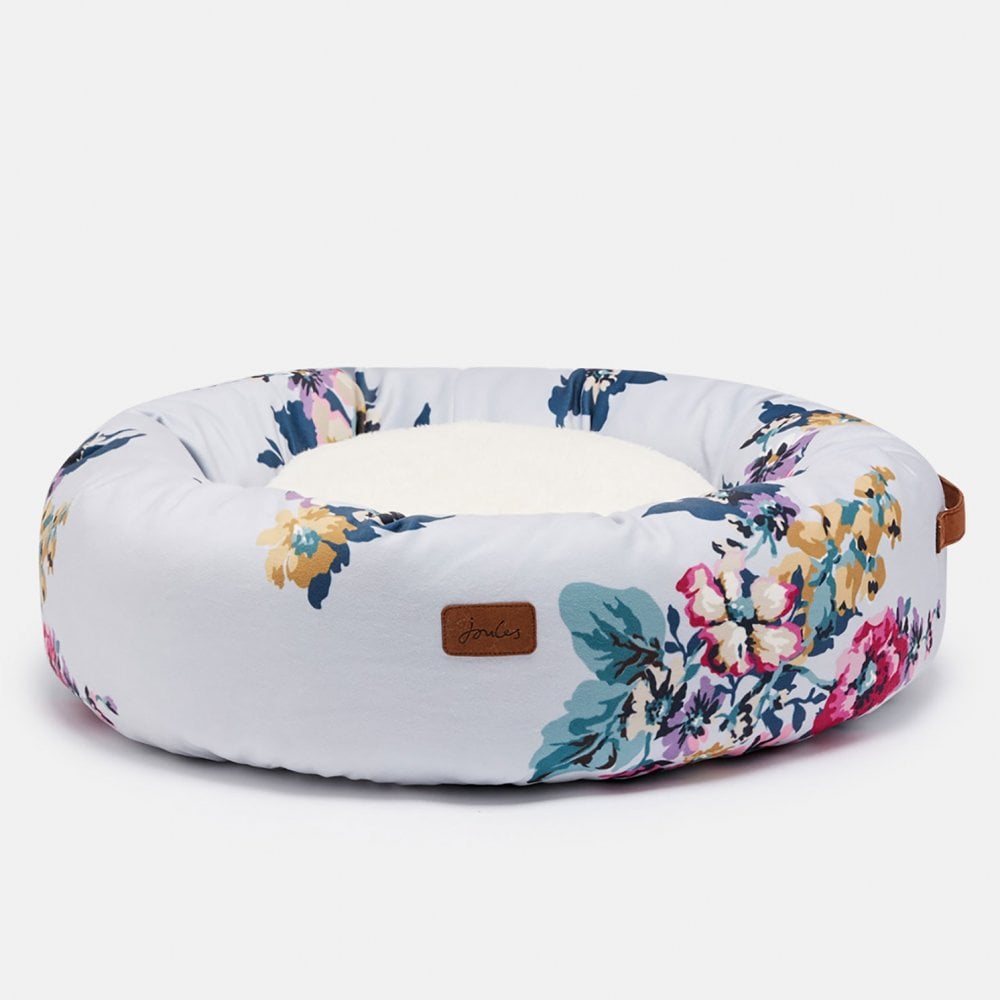 Joules Printed Doughnut Cat Bed