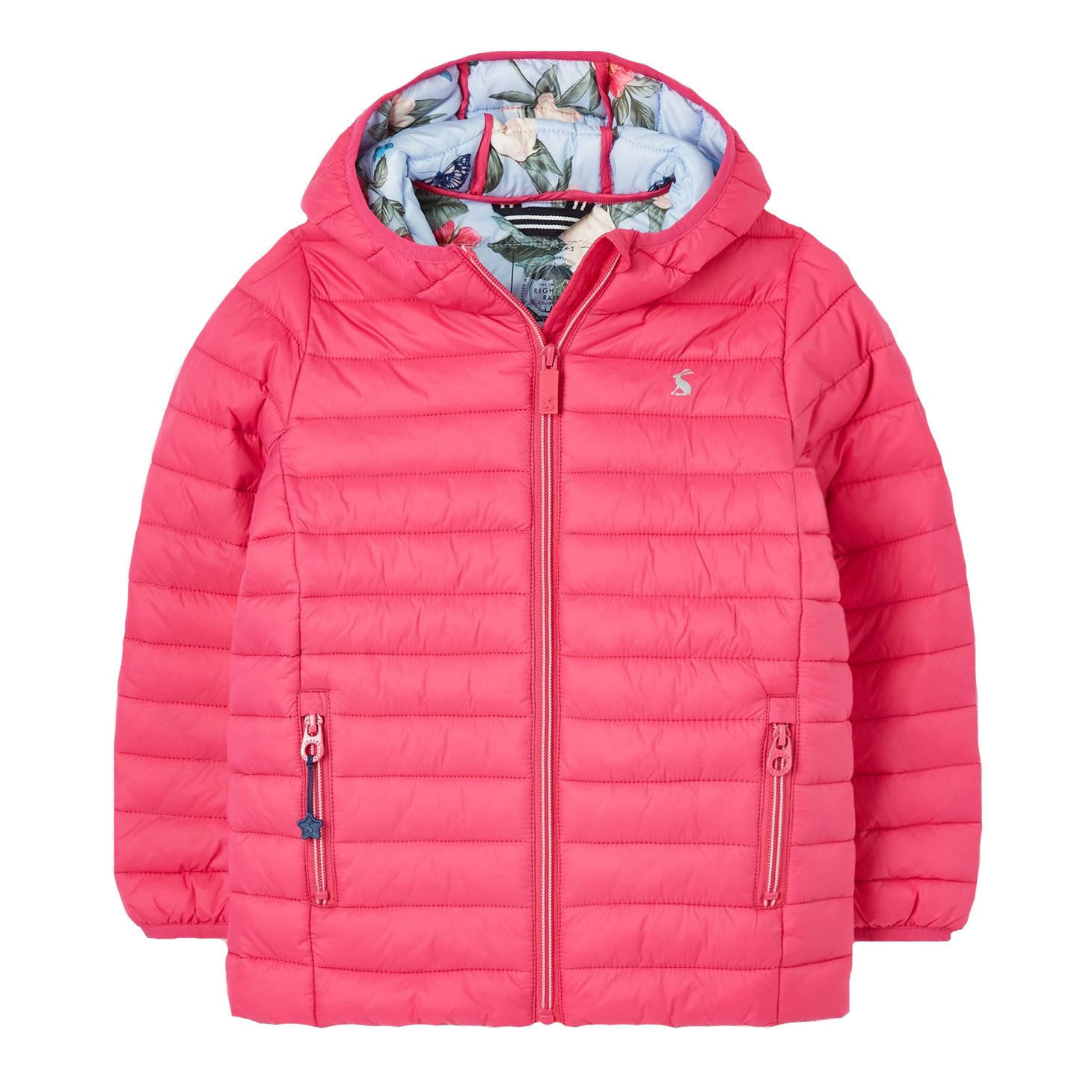 Joules Girls Kinnaird Showerproof Packable Padded Jacket