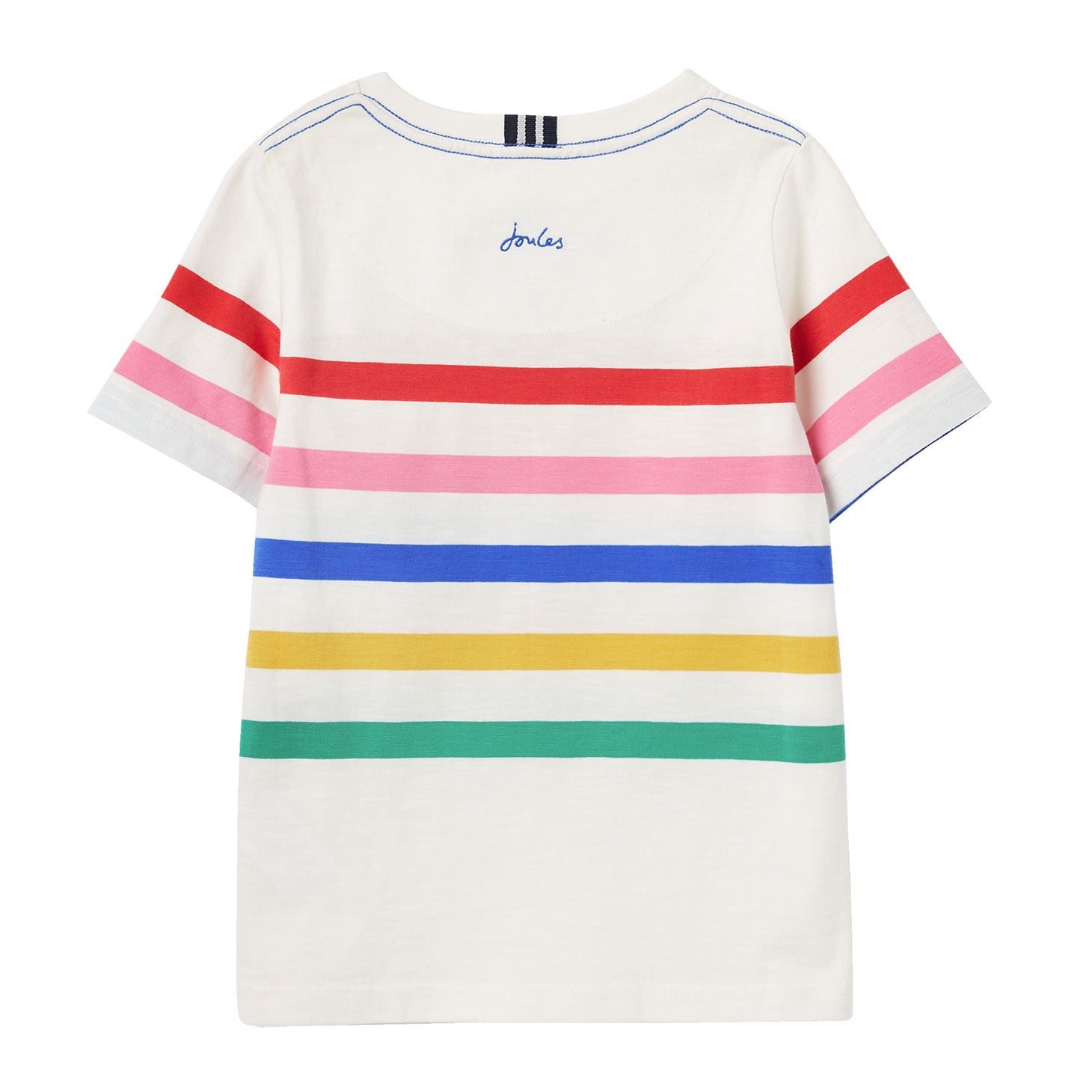 Joules Boys Laundered Stripe Short Sleeve T-Shirt