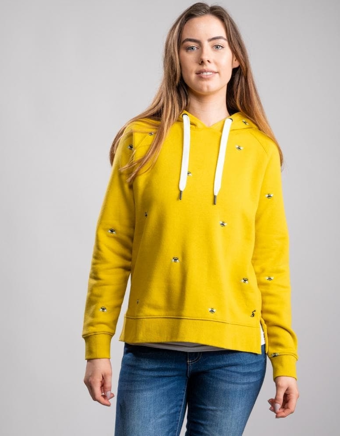 Joules Raglan Hooded Sweat Rowley Emb