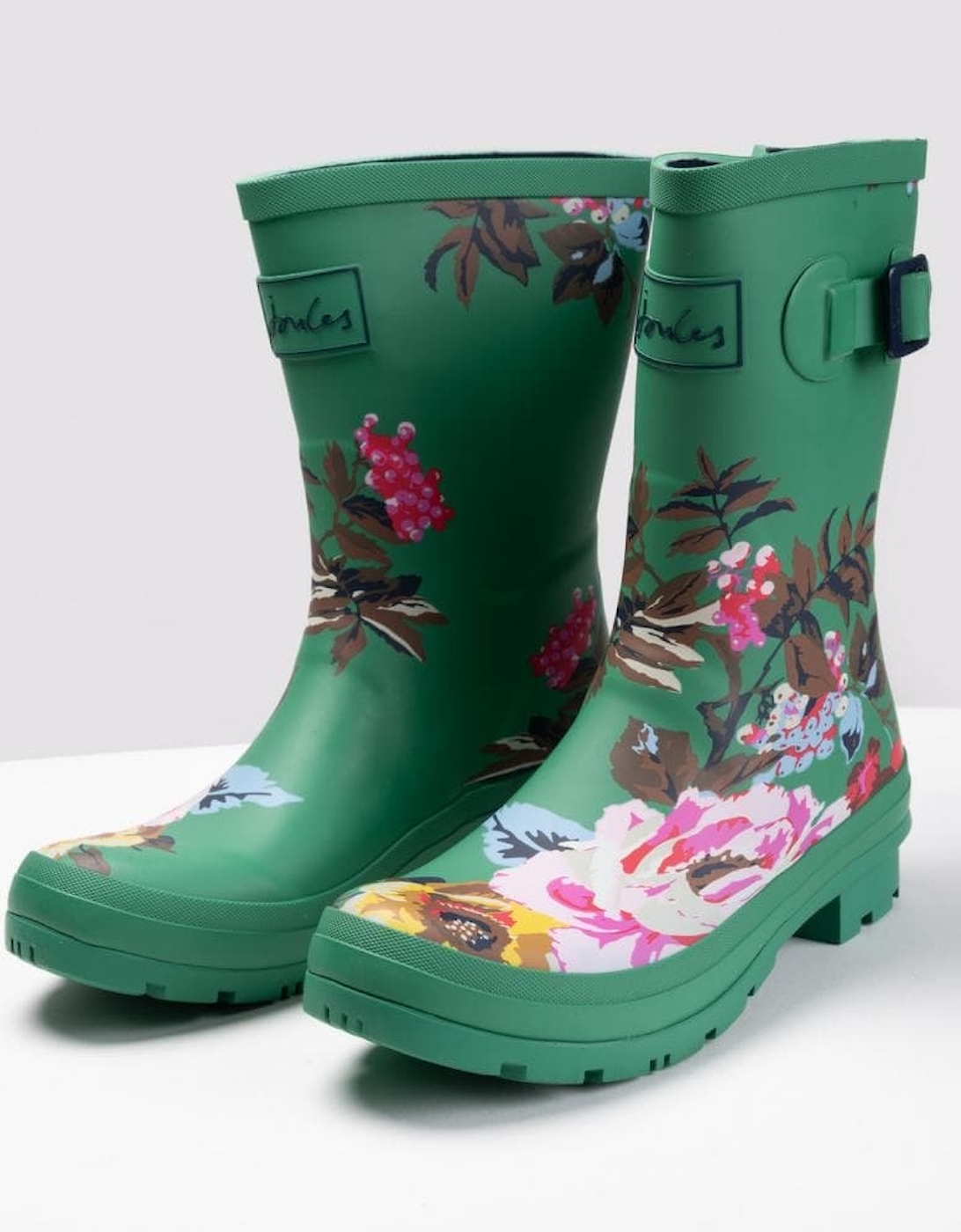 Joules Mid Height Printed Welly Molly Welly