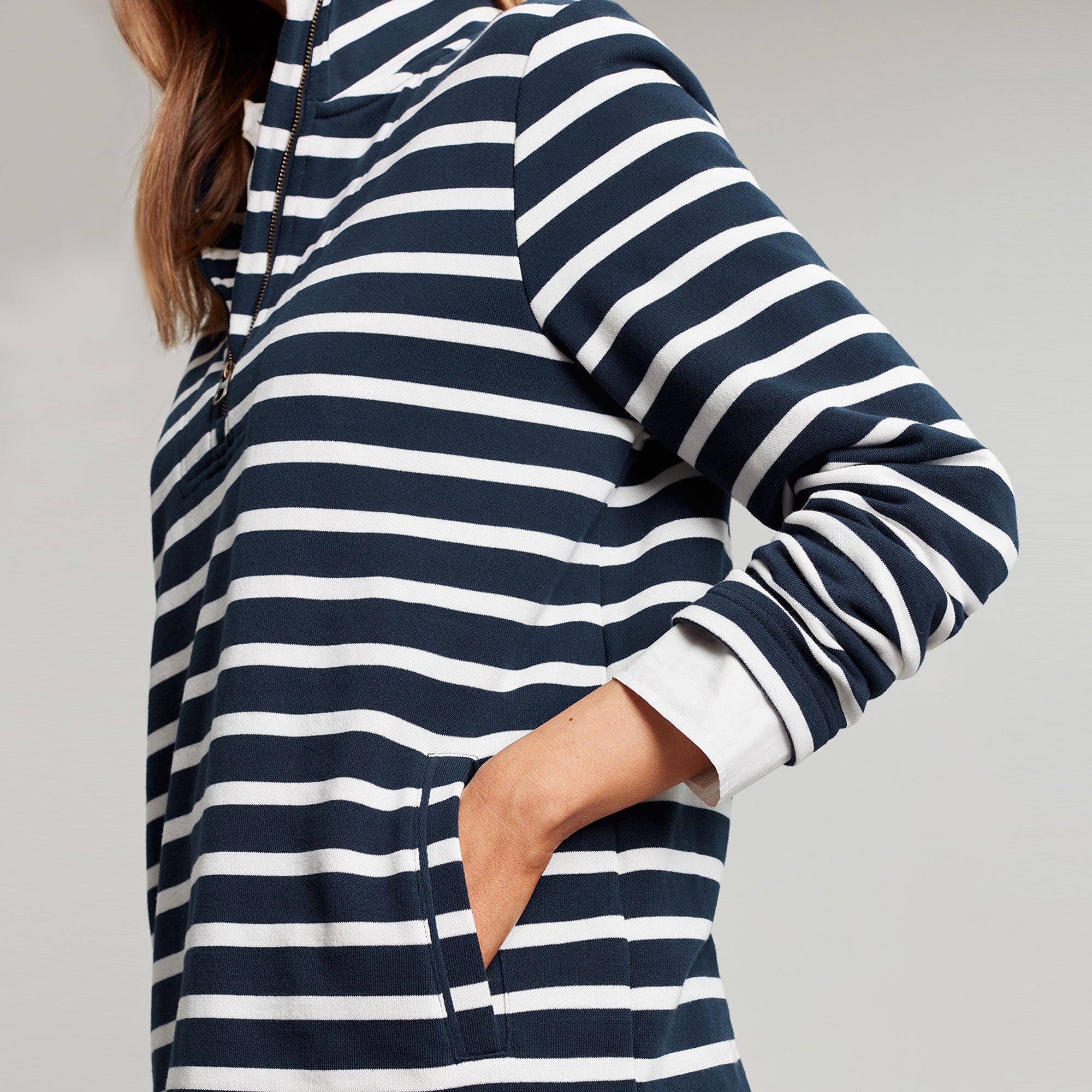 Joules Ladies Pip Stripe Sweatshirt