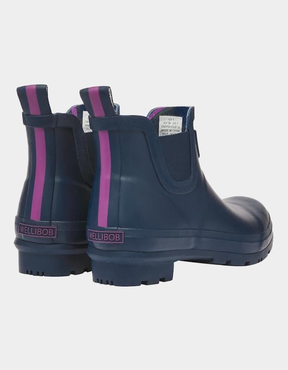 Joules Short Height Printed Welly Wellibob