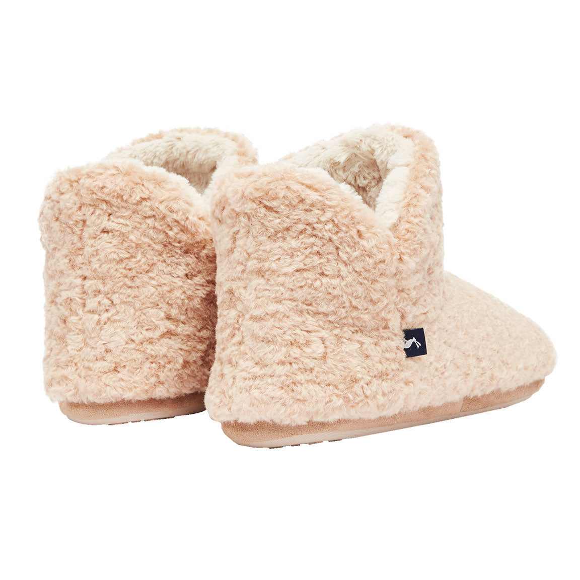 Joules Ladies Cabin Luxe Faux Fur Lined Slipper