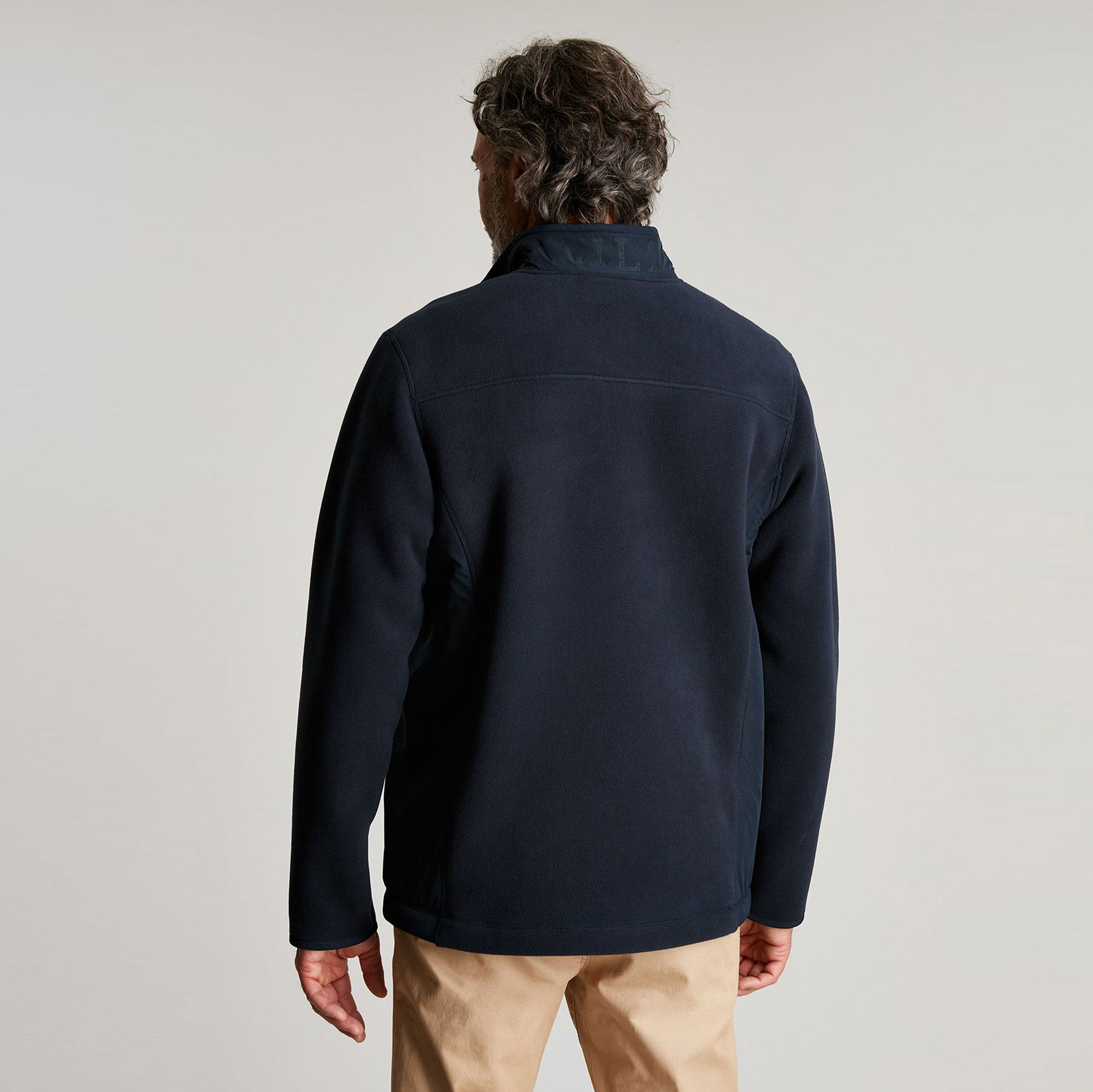 Joules Mens Hennock Zip Polar Fleece