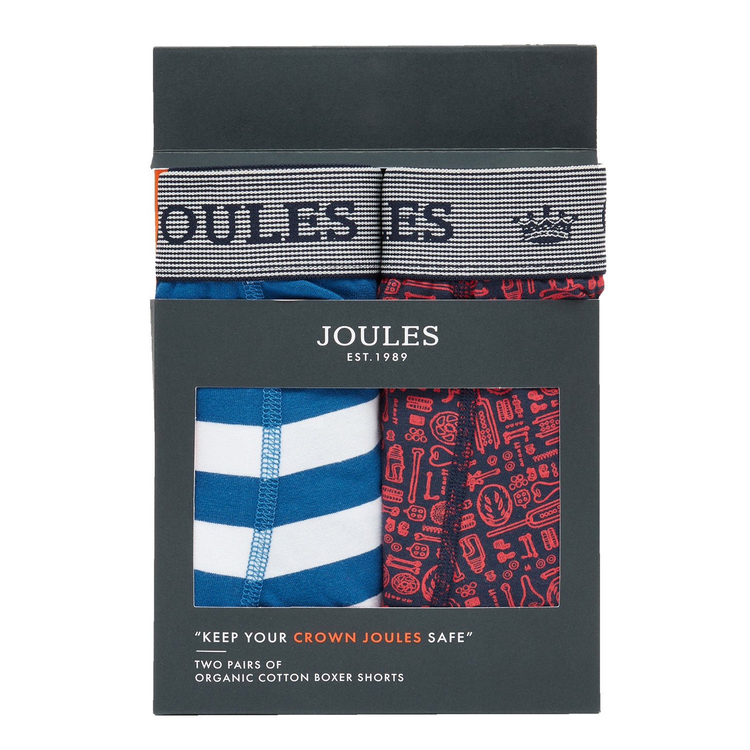 Joules Mens Crown Joules Underwear 2 Pk