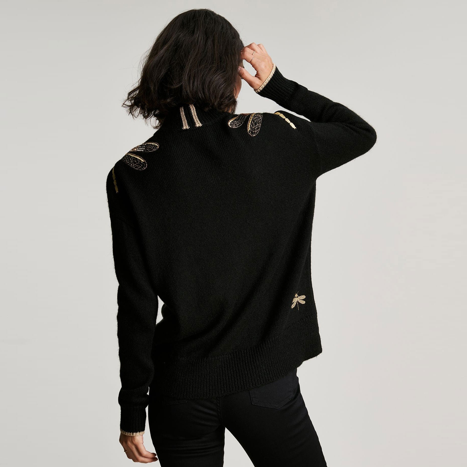 Joules Ladies Elise Embellished Luxe Jumper