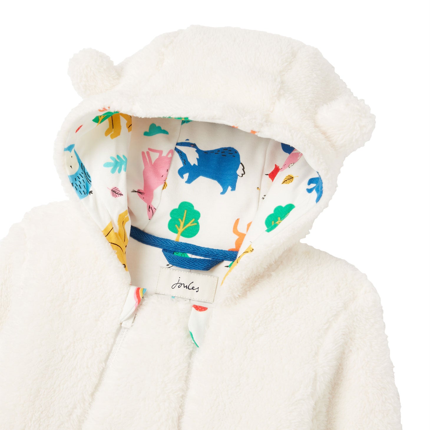 Joules Baby Nursery Pramsuit Fleece All In One