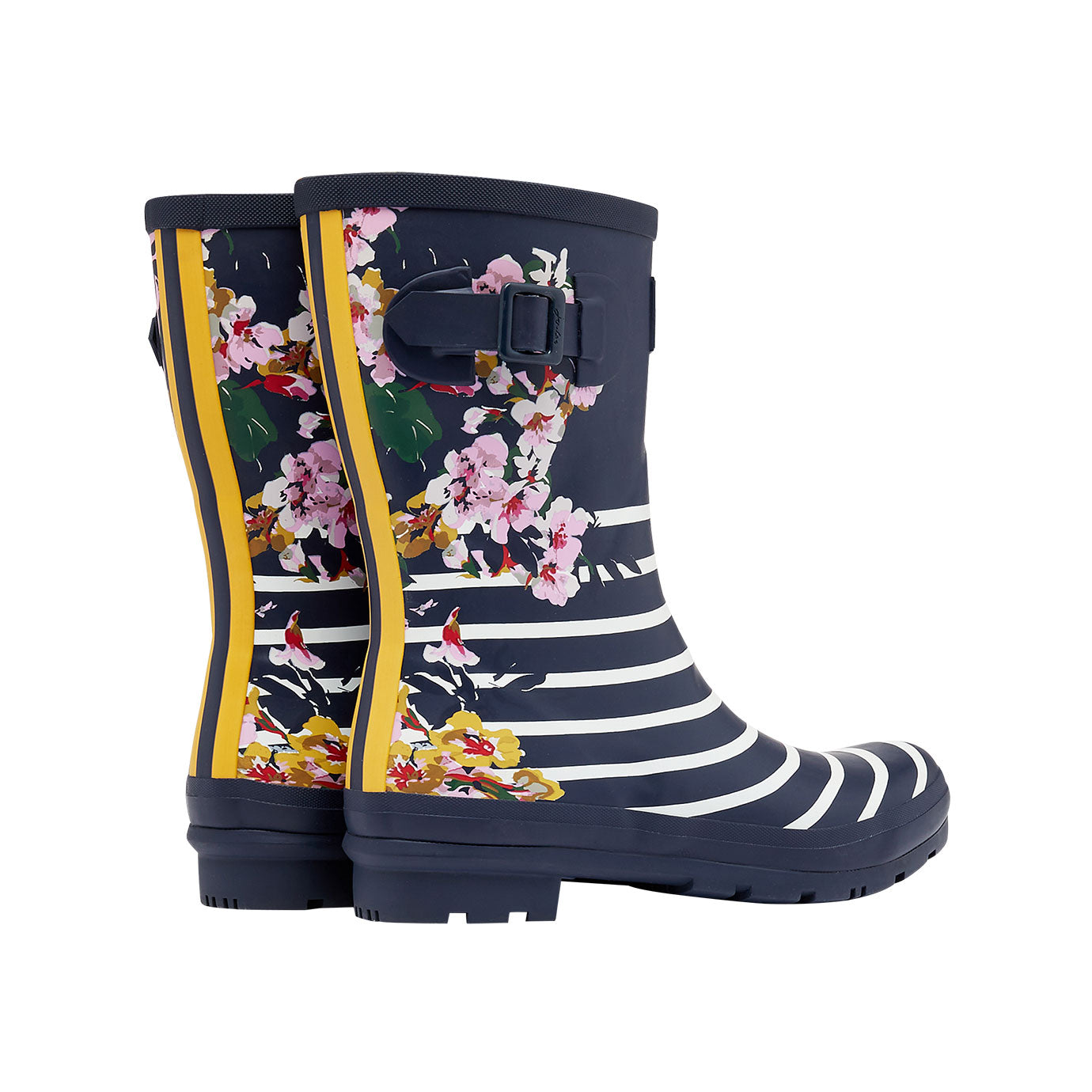 Joules Ladies Molly Printed Welly Mid Height