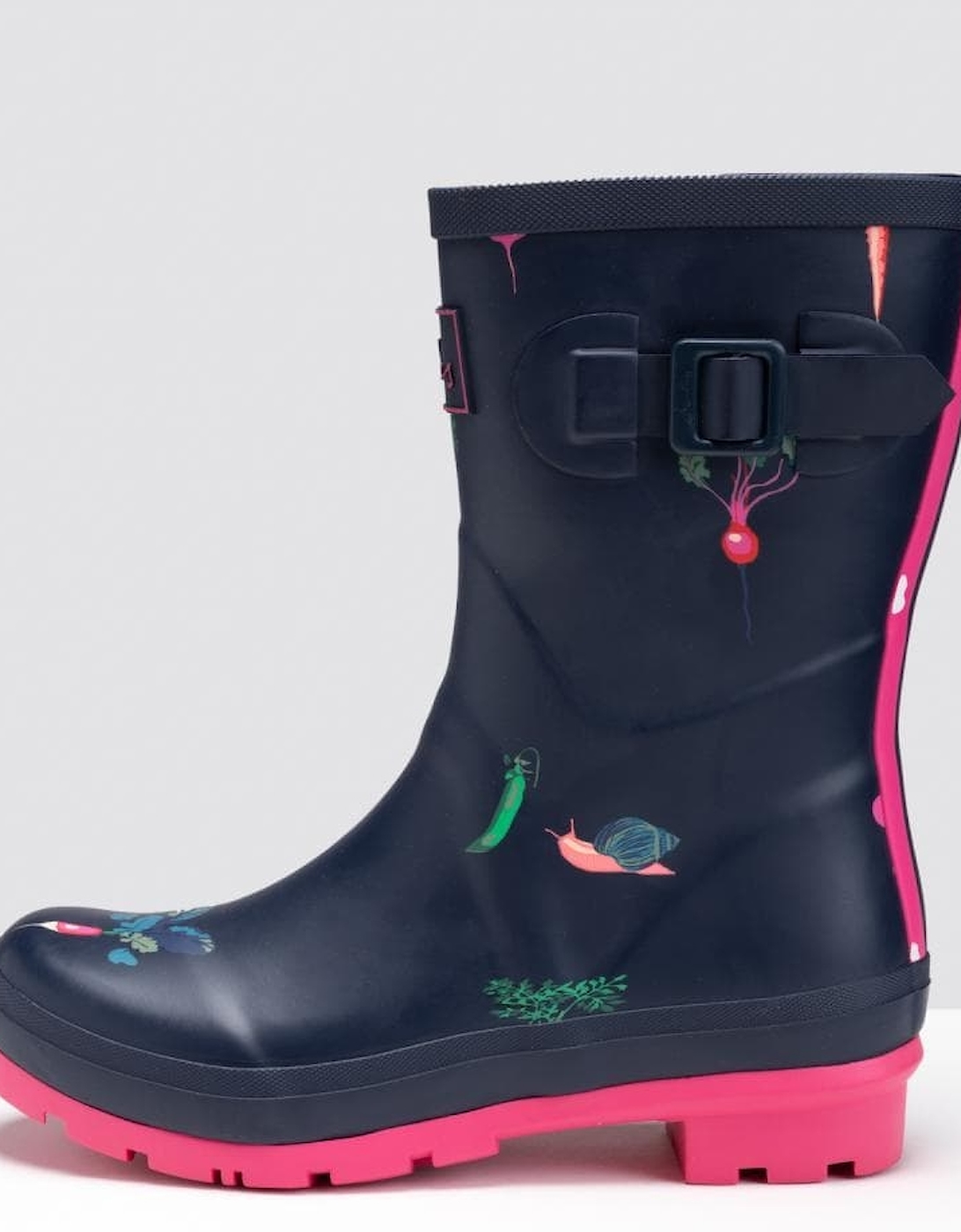 Joules Mid Height Printed Welly Molly Welly