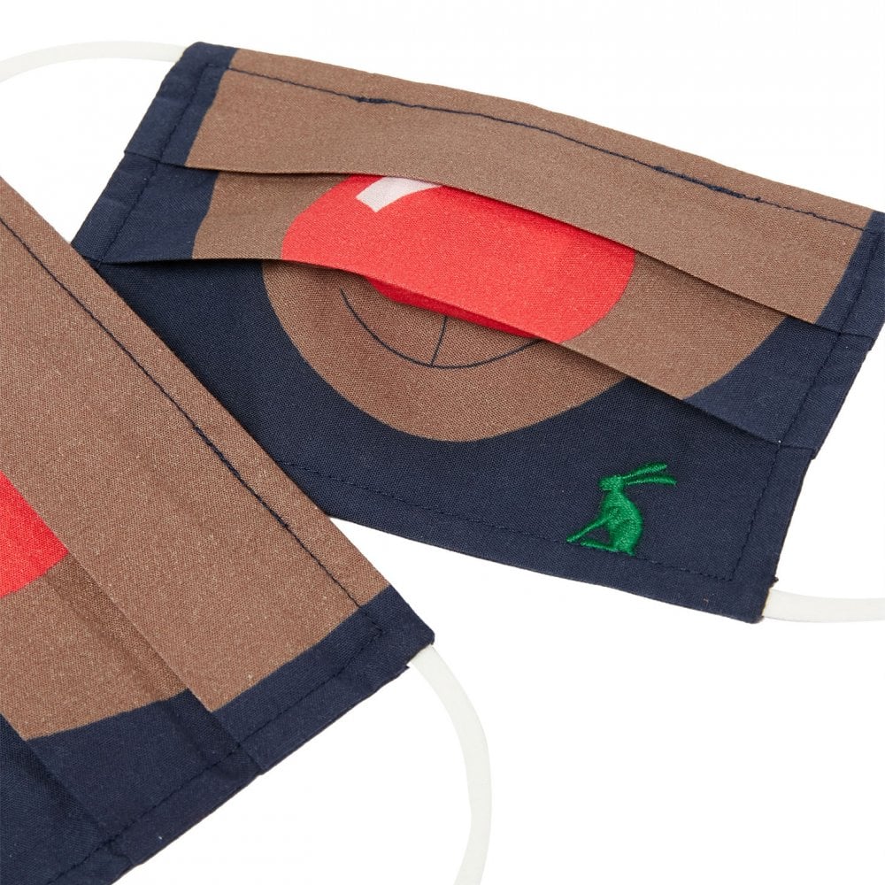 Joules Christmas Family 6-Pack of Face Masks
