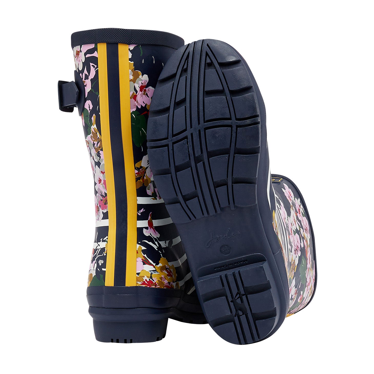 Joules Ladies Molly Printed Welly Mid Height