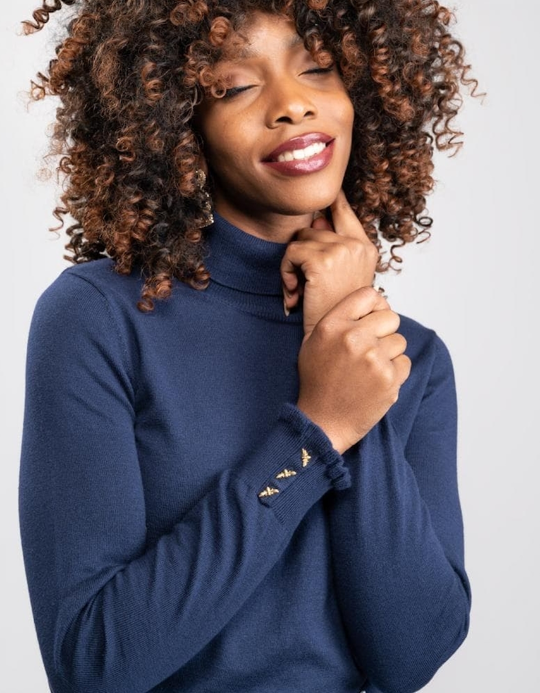 Joules Roll Neck Jumper Orianna