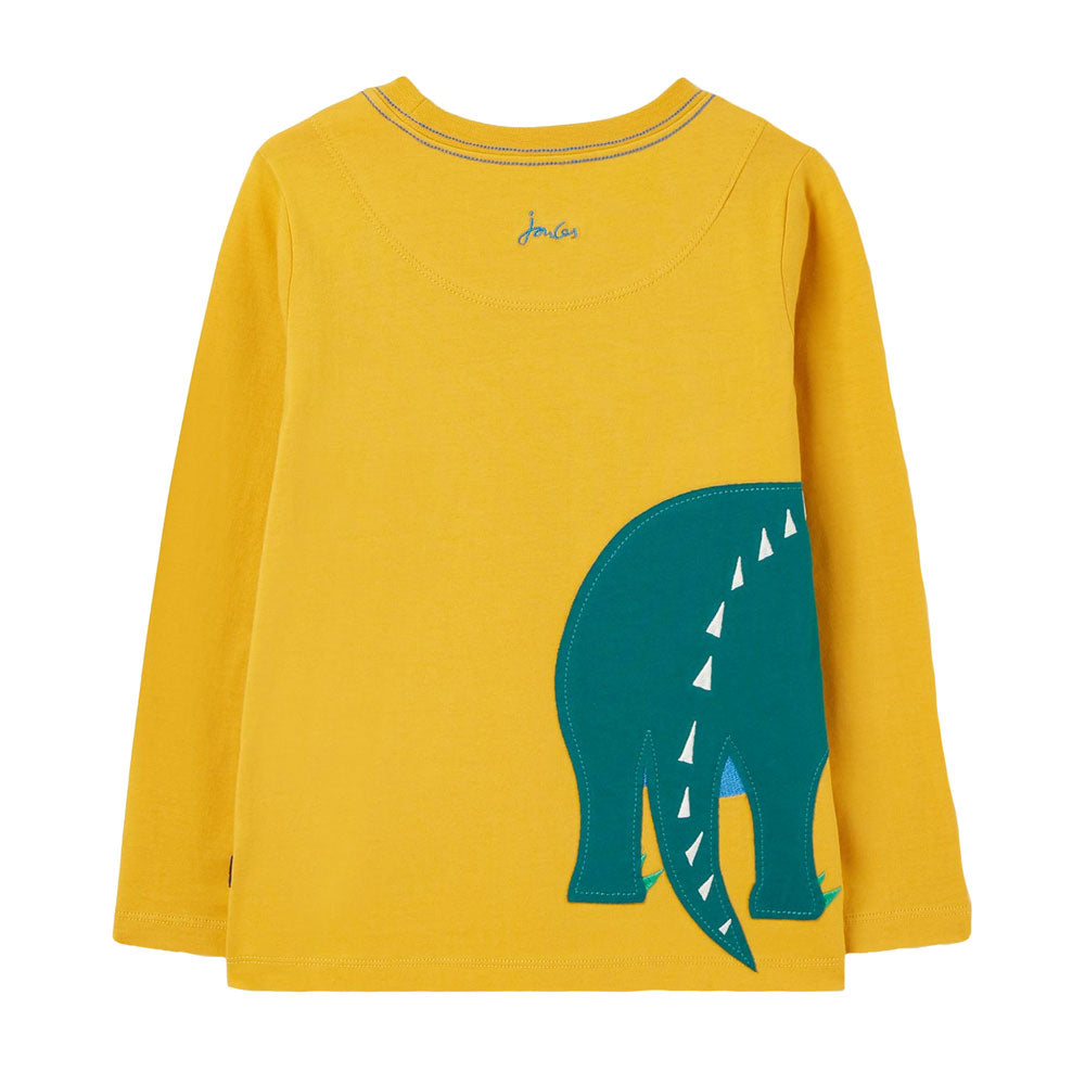 Joules Boys Jack Triceratops Long Sleeve T Shirt