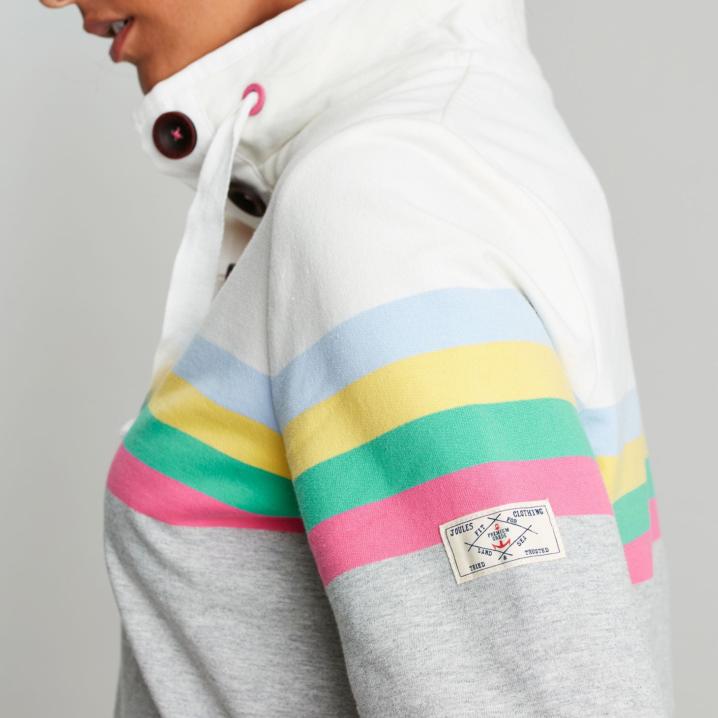 Joules Ladies Saunton Funnel Neck Sweatshirt