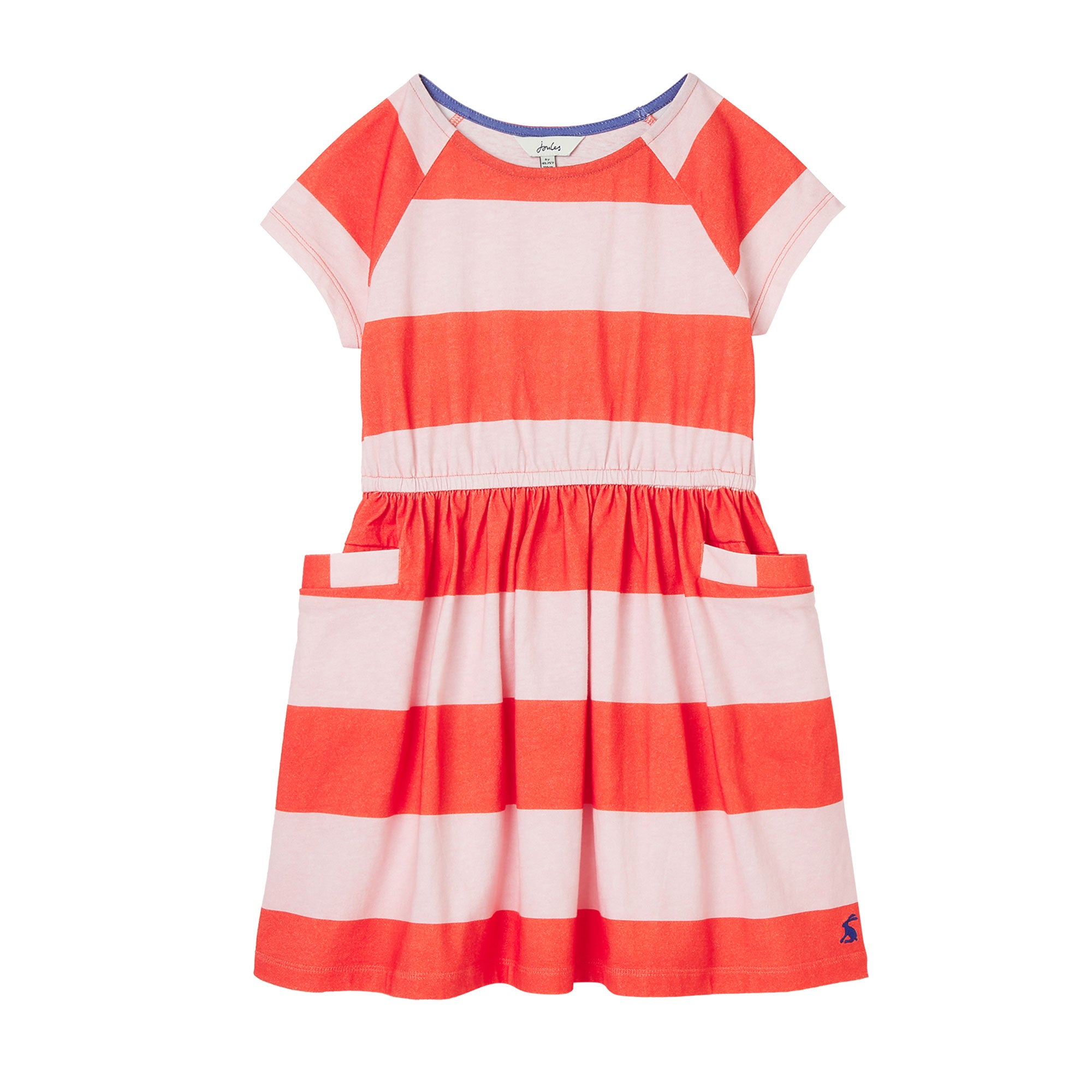 Joules Girls Jude Short Sleeve Jersey Dress
